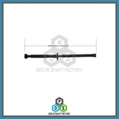 Rear Propeller Driveshaft Assembly - 100-00360