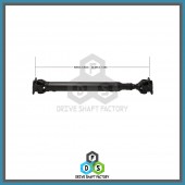 Front Propeller Drive Shaft Assembly - 100-00186