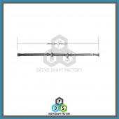 Rear Propeller Drive Shaft Assembly - 100-00016