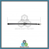 Rear Propeller Drive Shaft Assembly - 100-00031