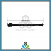 Front Propeller Drive Shaft Assembly - 100-00651 