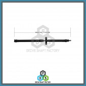 Rear Propeller Driveshaft Assembly - 100-00344