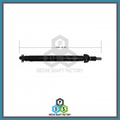 Front Propeller Drive Shaft Assembly - 100-00504