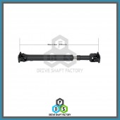 Front Propeller Drive Shaft Assembly - DSGX03