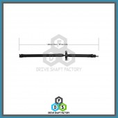 Rear Propeller Drive Shaft Assembly - DSLE14