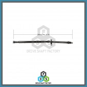 Rear Propeller Drive Shaft Assembly - DSOU07