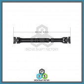 Front Propeller Drive Shaft Assembly - DSPA96
