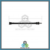 Front Propeller Drive Shaft Assembly - DSQ516