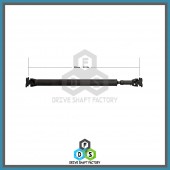 Front Propeller Drive Shaft Assembly - DSQX14