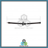 Rear Propeller Drive Shaft Assembly - DSRA01