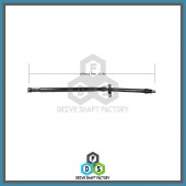 Rear Propeller Driveshaft Assembly - DSRV11
