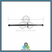 Rear Propeller Driveshaft Assembly - DSS509