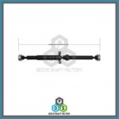 Rear Propeller Drive Shaft Assembly - 100-00610