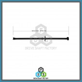 Rear Propeller Drive Shaft Assembly - DSSF13