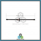 Rear Propeller Drive Shaft Assembly - 100-00346