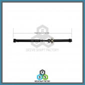 Rear Propeller Drive Shaft Assembly - 100-00527