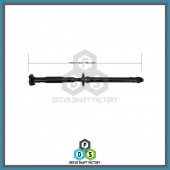 Rear Propeller Drive Shaft Assembly - 100-00378
