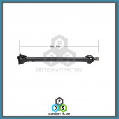 Front Propeller Drive Shaft Assembly - DSX516