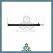 Rear Propeller Drive Shaft Assembly - DSF105