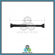 Front Propeller Drive Shaft Assembly - 100-00394