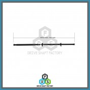 Rear Propeller Drive Shaft Assembly - 100-00687