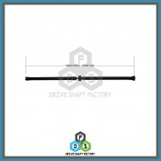 Rear Propeller Drive Shaft Assembly - 100-00361