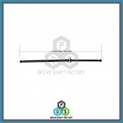 Rear Propeller Drive Shaft Assembly - 100-00581