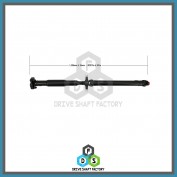 Rear Propeller Drive Shaft Assembly - 100-00379
