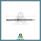 Rear Propeller Drive Shaft Assembly - 100-00021