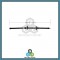 Rear Propeller Drive Shaft Assembly - 100-00058
