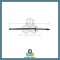 Rear Propeller Drive Shaft Assembly - 100-00171